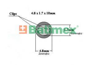 adaptér do napáječe pro notebook 4.75x1.75mm