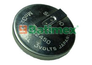 CR2450-VBY2 3.0V (cena za 1 ks) 24.5x5mm 1x1 vodorovně