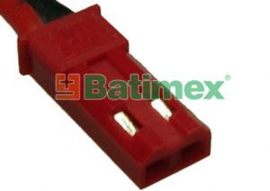 krabička 4xAA s kabely 0.14 mm2PVC 9 cm i zástrčkou BEC