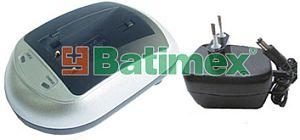 Panasonic CGA-S101 / DMW-BC7 nabíječka 230V s vyměnitelným adaptérem