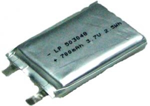 LP503048 700mAh 2.6Wh Li-Polymer 3.7V 5x30x48mm