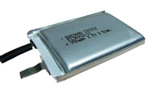 LP603448 950mAh 3.5Wh 3.7V Li-Polymer 6x34x48mm
