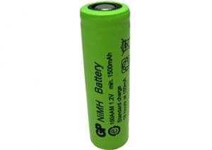 novinka: 150AAM 1500mAh 1.8Wh NiMH 1.2V AA 14.4x48.2mm