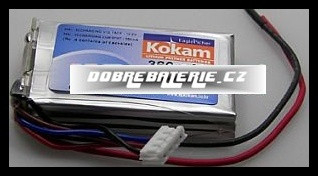 3/360HD Kokam 360mAh Li-Polymer 11,1V 20C