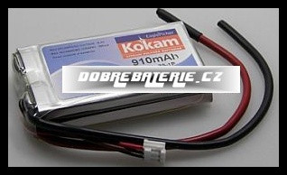 2/910H Kokam 910mAh Li-Polymer 7,4V 15C