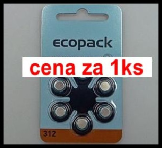 ZA312 Varta Eco Pack 1.4V
