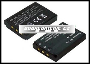 Casio NP-70 750mAh Li-Ion 3.7V