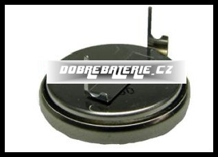 Cr2450-p2 sanyo 3.0V (cena za 1 ks) s vývody 1x1 baterie vodorovně