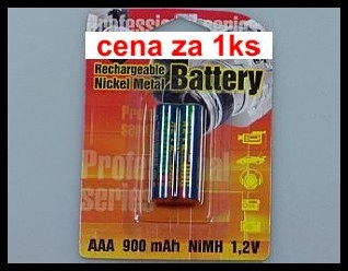 Baterie aaa / r03 900mah nimh 1,2v