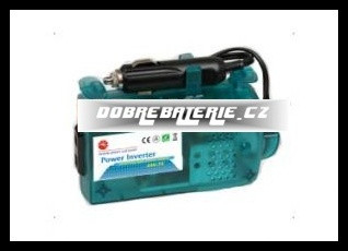 Měnič napětí 12vdc/220vac 75w