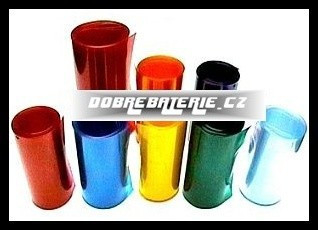 Fólie termo smrštitelná pvc 32x0.10mm modrá(ý)