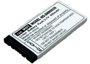Motorola A920 850 mAh 3,1 Wh Li-Ion 3,7 V