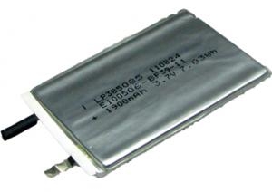 LP385085 1900 mAh 7,0 Wh Li-Polymer 3,7 V 3,8 x 50 x 85 mm
