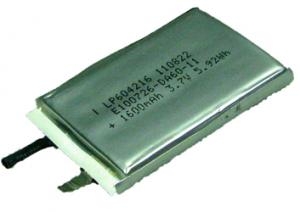 LP604261 1600 mAh 5,9 Wh Li-Polymer 3,7 V 6 x 42 x 61 mm