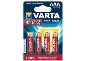 LR03 Varta Max Tech 1,5 V AAA B4 baterie
