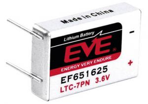 EF651625 EVE 750mAh 3,6 V LTC-7PN Harris