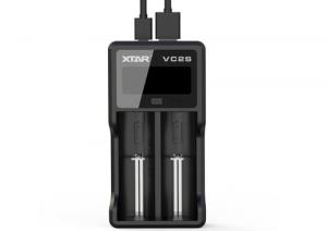 2 kanálová nabíječka VC2S Xtar Li-Ion 3,7 V NiMH 1,2 V 18650 AA