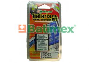 Samsung SGH-J600 600 mAh 2,2 Wh Li-Ion 3,7 V