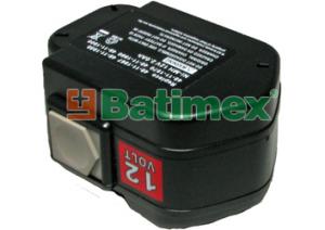 AEG BX12 2 000 mAh 24 Wh NiMH 12,0 V