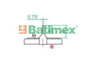 CR1216-VBY2 1x1 horizontální