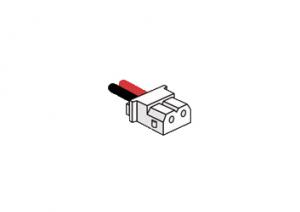 Zástrčka Molex 5264-2P se 100mm kabely AWG24