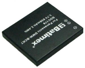 Panasonic DMW-BCK7 Lumix DMC-FH2 650mAh baterie