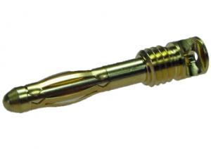 4mm pozlacený banánek