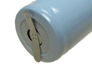 4000mAh 19,2Wh NiCd 4,8 V 4xD 242 x 34,8 mm vysoká teplota plátek