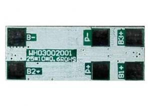 Li-Ion Li-Polymer PCM 3S 10,8 V 11,1 V 2 A 25 x 10 x 3 mm