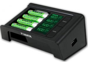 Měření kapacity nabíječky LCD Smart Varta + 4x AA 2100 mAh