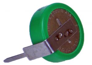 40BVH 40mAh 1,2V baterie 1x1 vodorovně 13mm rozteč
