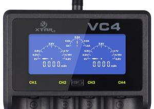 Nabíječka VC4 Xtar Li-Ion NiMH 18650 21700 AA AAA